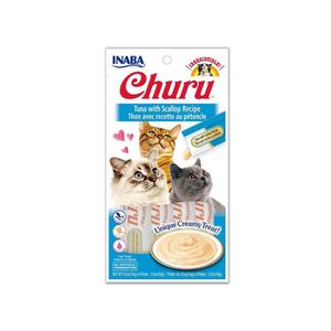 Alimento Para Gato - Inaba Churu Atun y Viera x 4 Unid