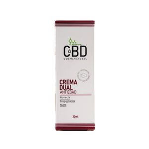 Crema Cosmenatural dual antiedad cbd x30ml