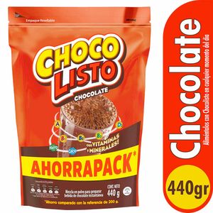 Mezcla de chocolate Chocolisto x 440 g.