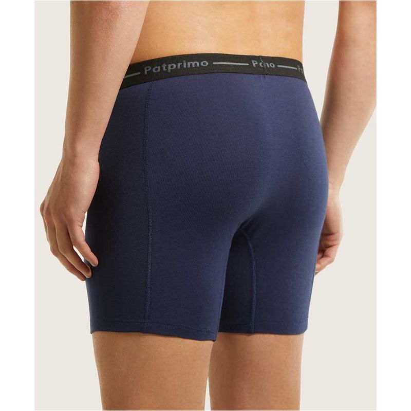 Boxer unicolor azul algodon ref 44000343 pat primo - Tiendas Metro