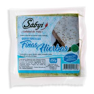 Queso tofu Sabyi finas hierbas x250g