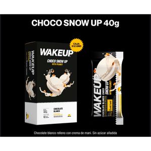 Chocolate Wakeup Choco Snow Up Maní x40g