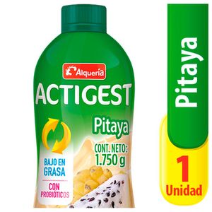 Alimento lácteo actigest pitaya Alquería x 1750 g