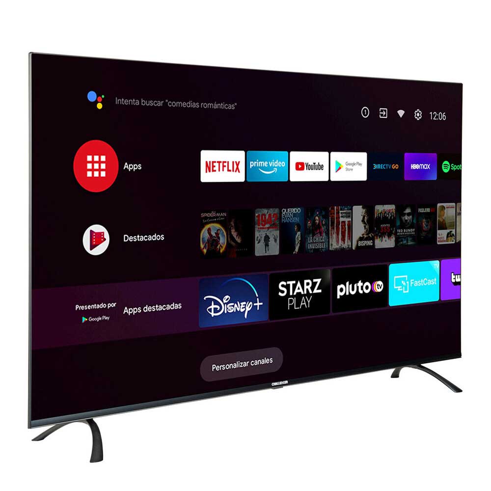 Televisor Challenger 65" UHD Android 65LO70 Tiendas Metro