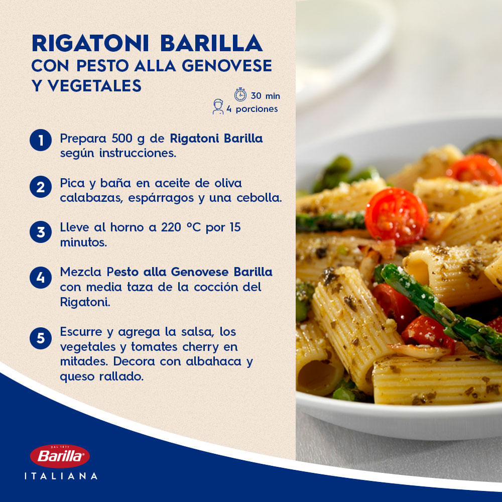 Pasta Rigatoni Barilla x500g Tiendas Jumbo