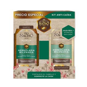 Shampoo Tío Nacho herbolaria + acondicionador x415ml c-u