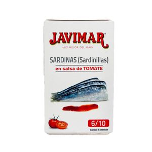 Sardinas Javimar salsa tomate x90g