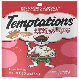 Alimento Para Gatos Temptations Backyard Cookout x85g