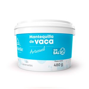 Mantequilla San Martin artesanal sin sal x480g