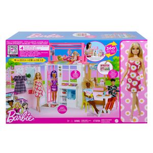 Set de Juego Barbie Estate Casa Glam con Muñeca