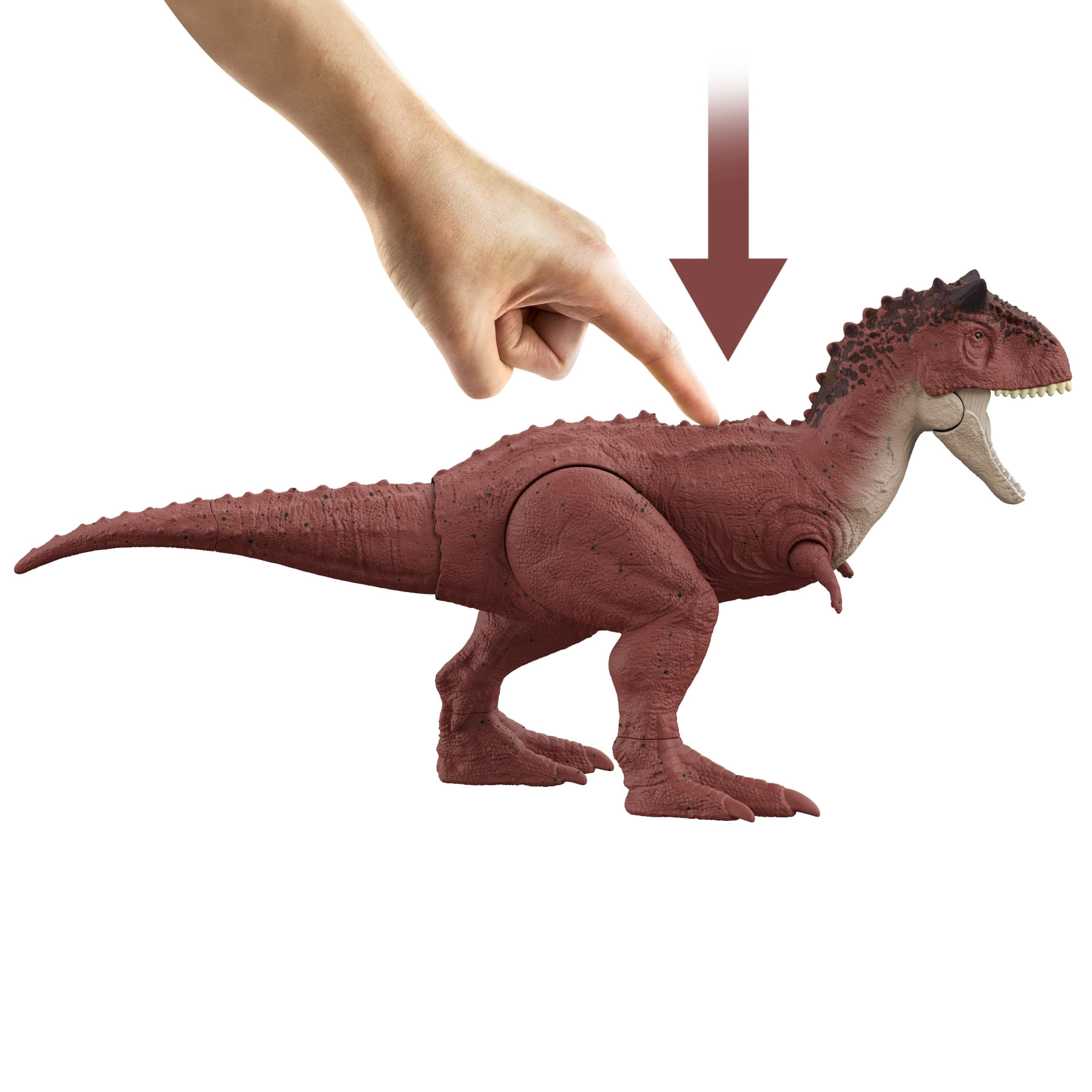 Juguete Jurassic World Carnotaurus Figura de 12
