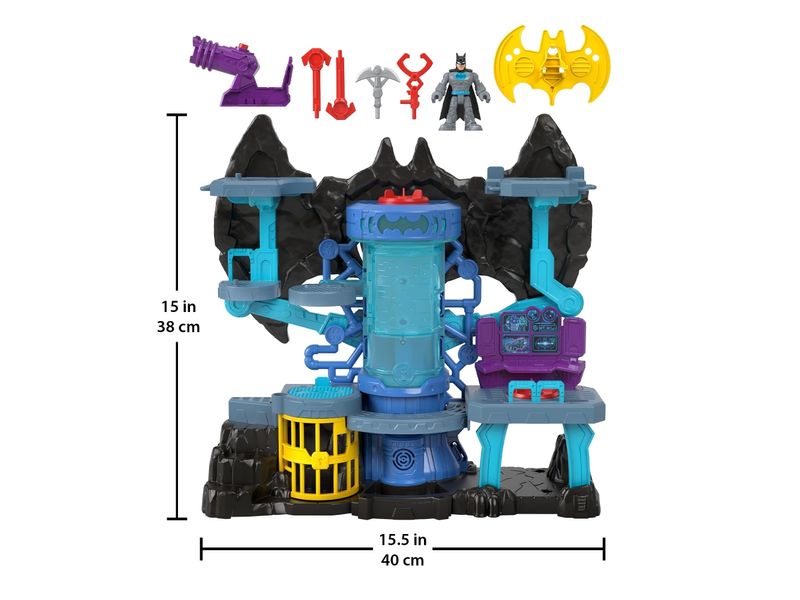 Juguete Imaginext Marvel Baticueva Bat-Tech con sonido - Tiendas Jumbo