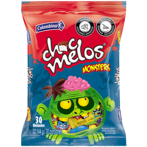 Masmelos Chocmelos monsters x30und x144g