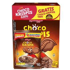 Cereal Choco Krispis x630g + Cereal Choco Krispis x190g