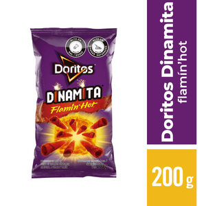 Pasabocas Doritos dinamita flamin hot x200g