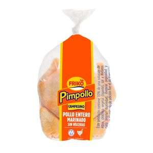 Pollo campesino Pimpollo marinado bolsa congelado x1600g