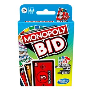 Juego De Mesa Monopoly Cartas Subasta