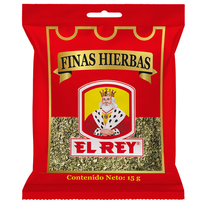 Finas hierbas El Rey bolsa x15g - Tiendas Jumbo