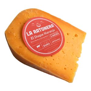 Queso La Ratonera Duque Naranja Semi Duro x200g