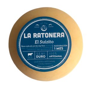 Queso La Ratonera El Suizito Semi Duro x200g