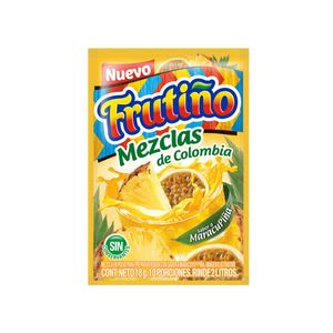 Mezcla Frutiño maracupiña x18g