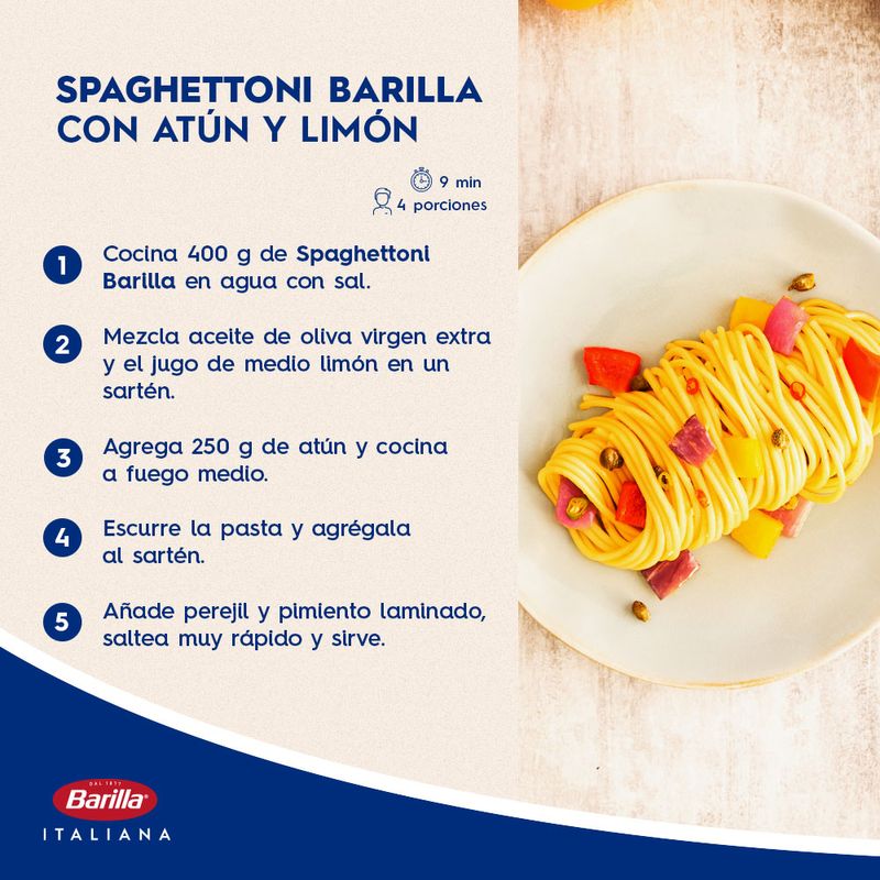 Pasta Spaghetti Integral Barilla 500g - Levapan - Colombia