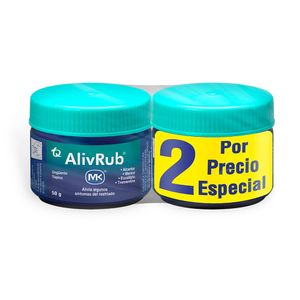 Unguento AlivRub MK 2 Potes x50g c/u