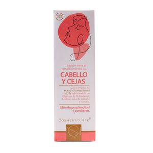 Loción Cosmenatural Fortalece Cabello Cejas x120ml