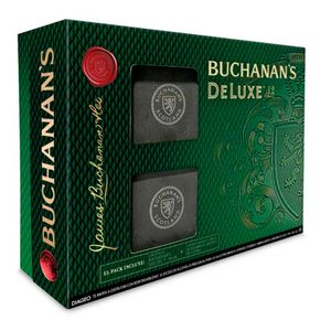 Whisky Buchanan's 12 años x750ml +portavasos x4 +tabla