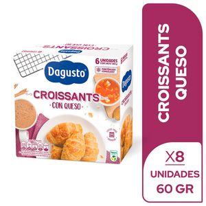Croissants Dagusto con queso x6und x60g