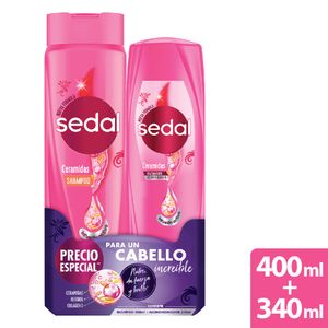 Shampoo Sedal Ceramidas x400ml + Acondicionador x340ml