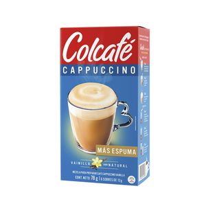 Mezcla Colcafe Cappuccino Vainilla x6 Sobres x13g c/u