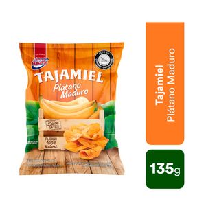 Platano super ricas maduro tajamiel x135g