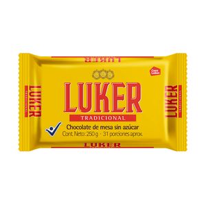 Chocolate Luker amargo x250g