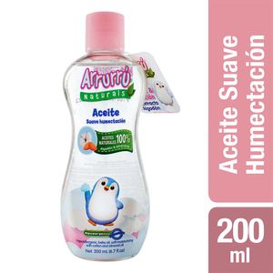 Aceite Arrurru suave humectante hipoalergénico x200ml