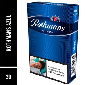Cigarrillos Rothmans azul x20und