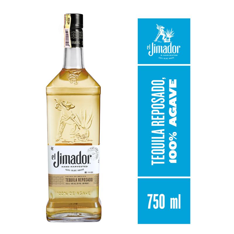 Tequila El Jimador Reposado botella x750ml Tiendas Jumbo