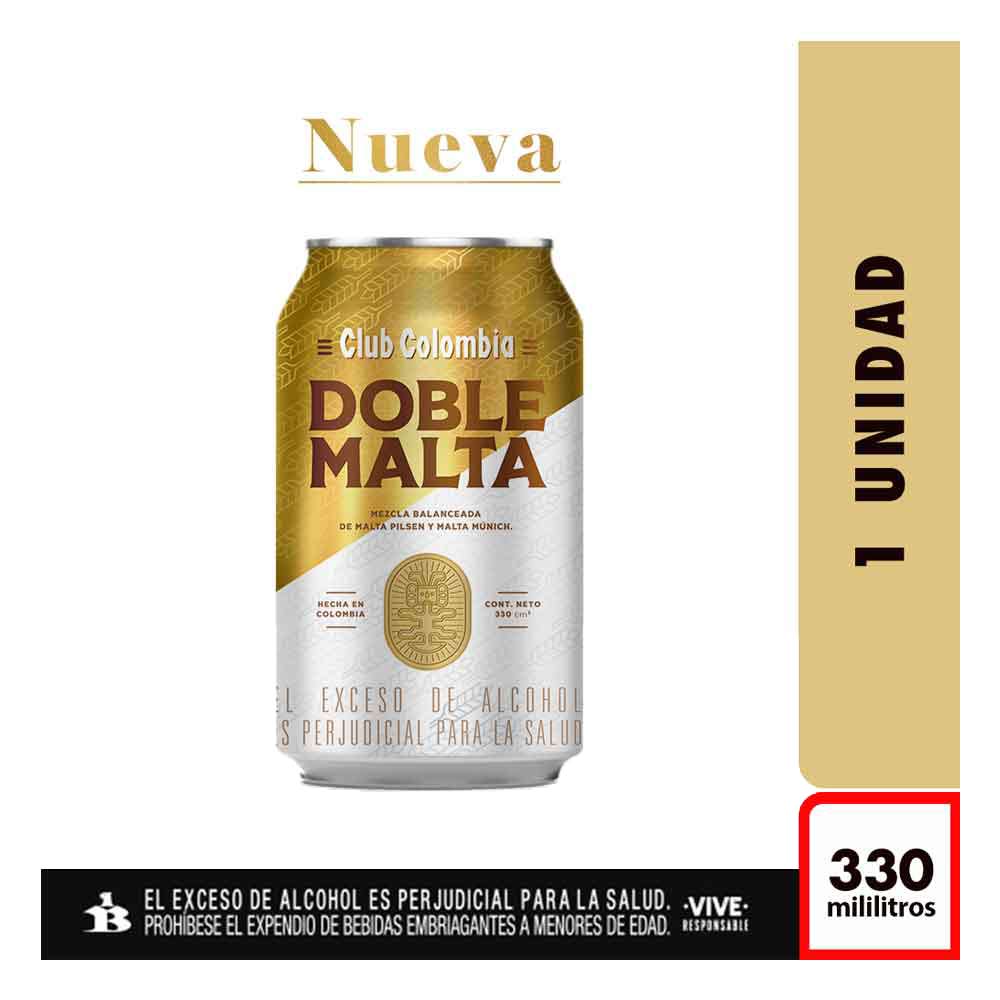 Cerveza Club Colombia doble malta botella x330ml - Tiendas Jumbo