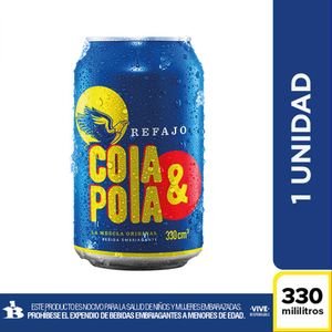 Refajo Cola & Pola lata x330ml