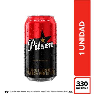 Cerveza Pilsen lata x330ml