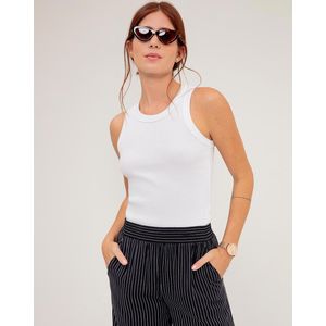 Camiseta manga sisa en Algodón Femenino  Liso PAULI
