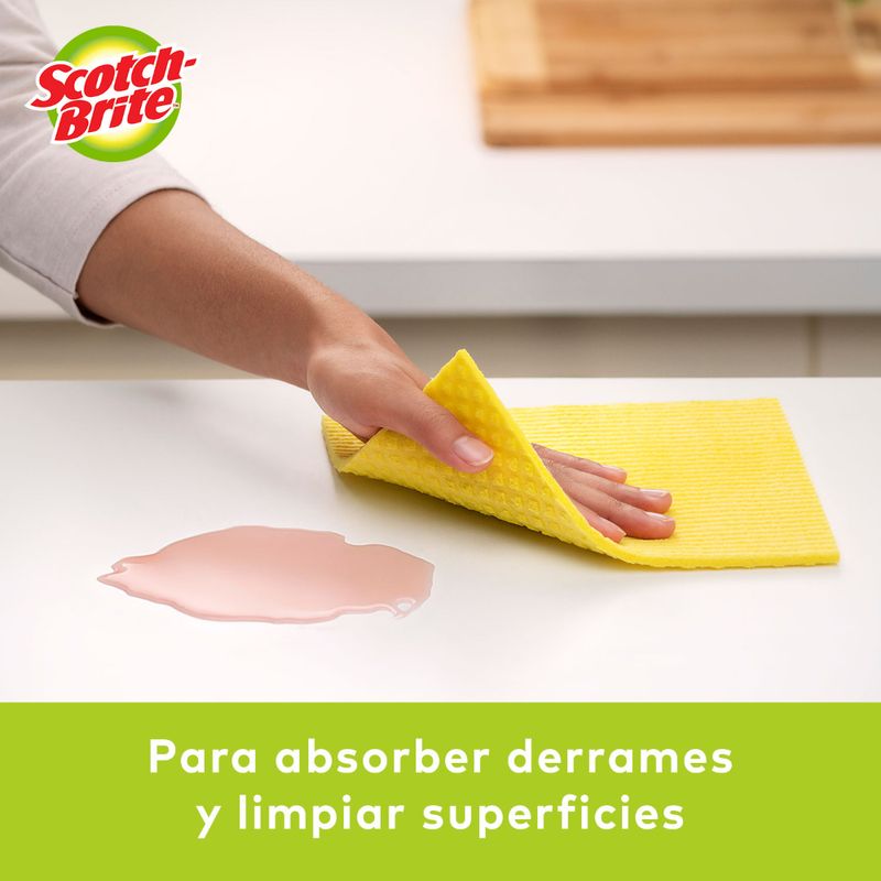 Paño Cocina 2 Un Spongi Absorbente