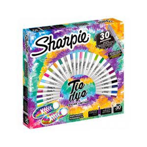 Ruleta Sharpie de marcadores fine tie dye x30und