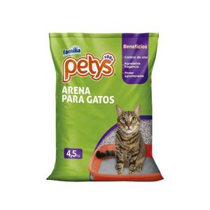 Arena Petys para gatos x4.5kg