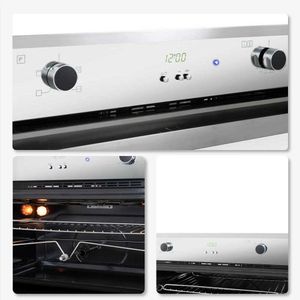 Horno Challenger de empotrar mixto gas natural 76cm 220V HG9763 Inox