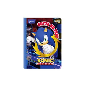 Cuaderno cosido Sonic mediano 100 hojas rayado Norma