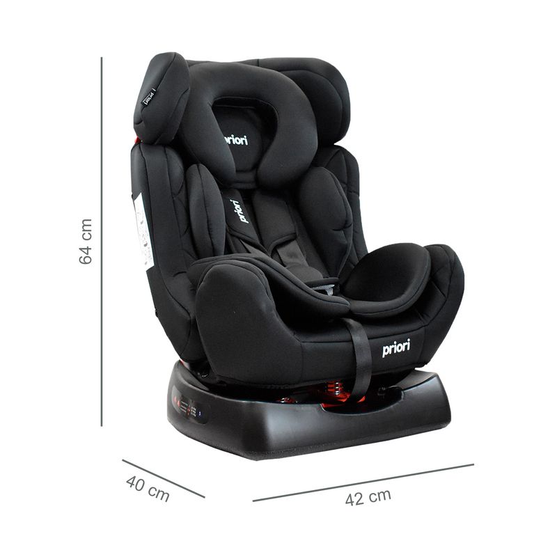 Silla Carro Bebe Focus Priori Gris