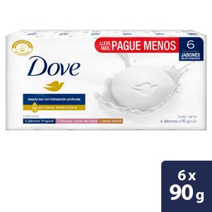 Jabón Dove mix de variedades x6und x90g c-u
