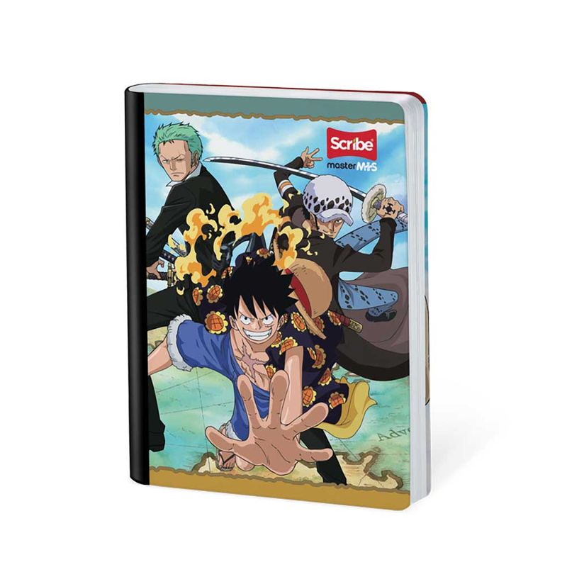 Cuaderno Cosido One Piece 100 Hojas Cuadros