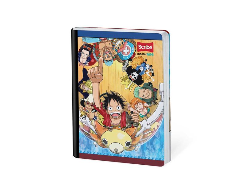 Cuaderno cosido 95 One Piece 50 hojas cuadriculado Scribe - Tiendas Jumbo